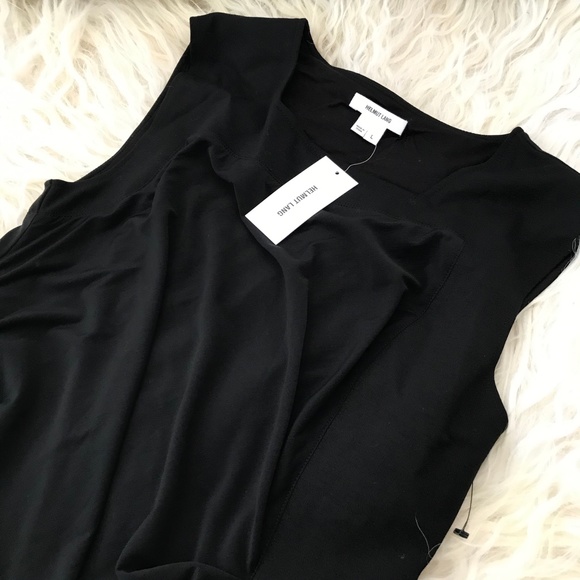Helmut Lang Slink Seam Square Neck Dress - Picture 5 of 6